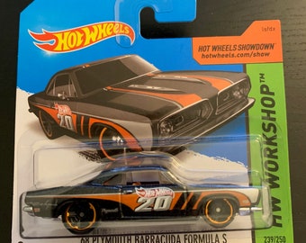 ホットウィール '68 プリムス バラクーダ フォーミュラS - HWワーク