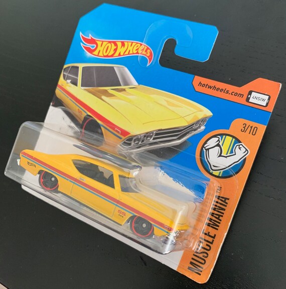 Voiture Miniature Hot Wheels Chevrolet Chevelle - Modèle Rhielmans - Occasion