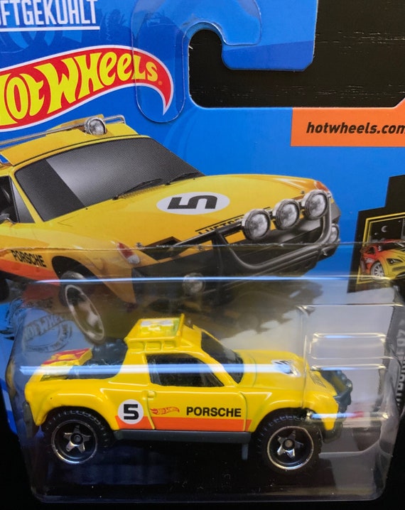 Hot Wheels Porsche 914 Safari-yellow-nightburnerz-hard to Find