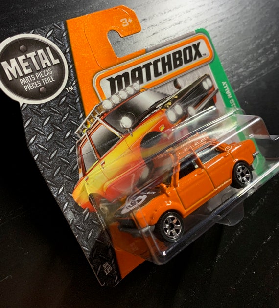 Matchbox 1970 Datsun 510 Rally-orange With Black Interior-short