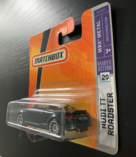 Matchbox Audi TT Roadster-british Racing Green-2007 MBX Metal