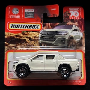1/64 ホットウィール マッチボックス トヨタ ハイラックス Amazon.co.jp: マッチボックス 2018 トヨタ ハイラックス 70年