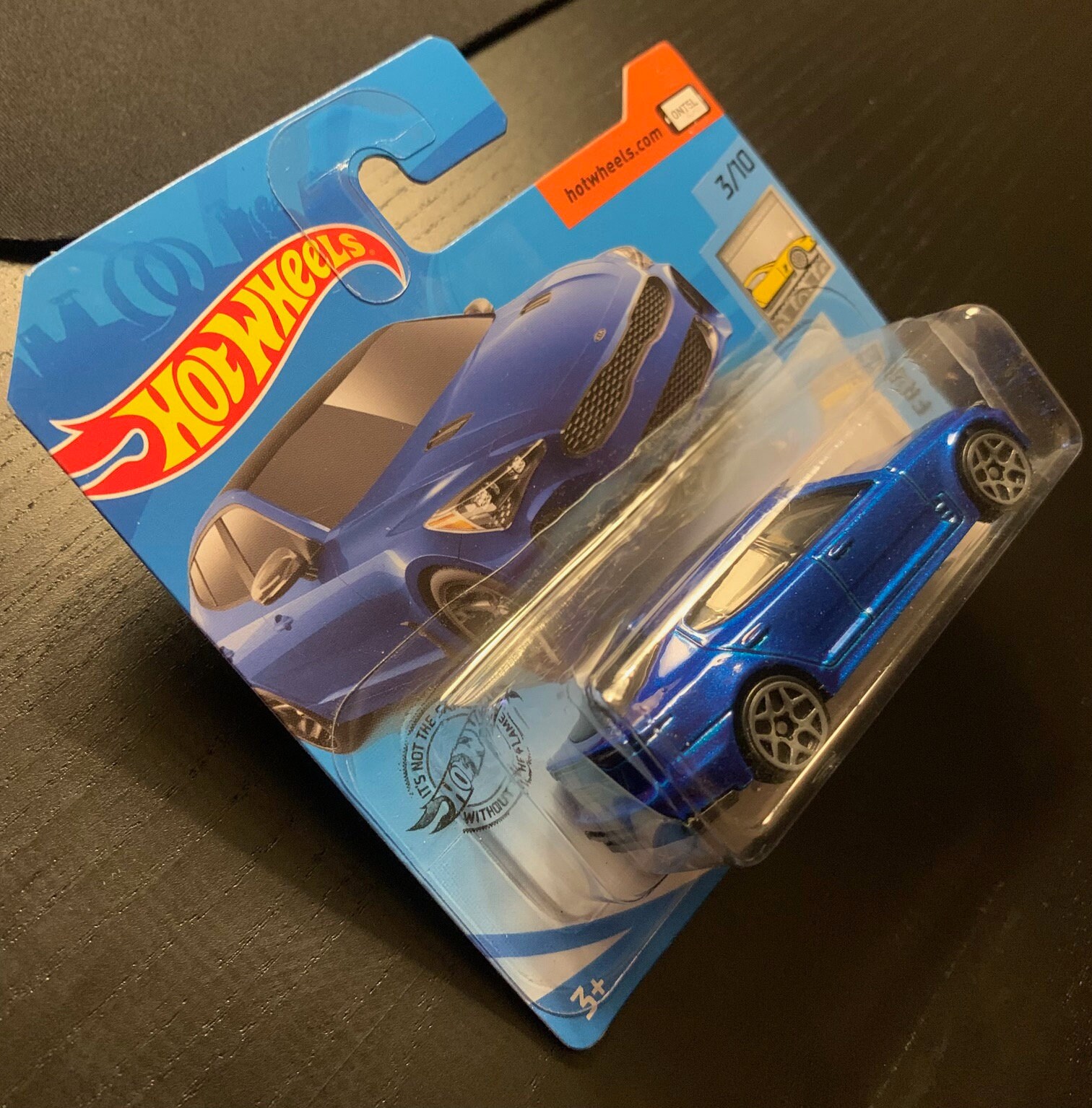 Hot Wheels 2019 Kia Stinger Gt-factory Fresh-blue-short Card-hard