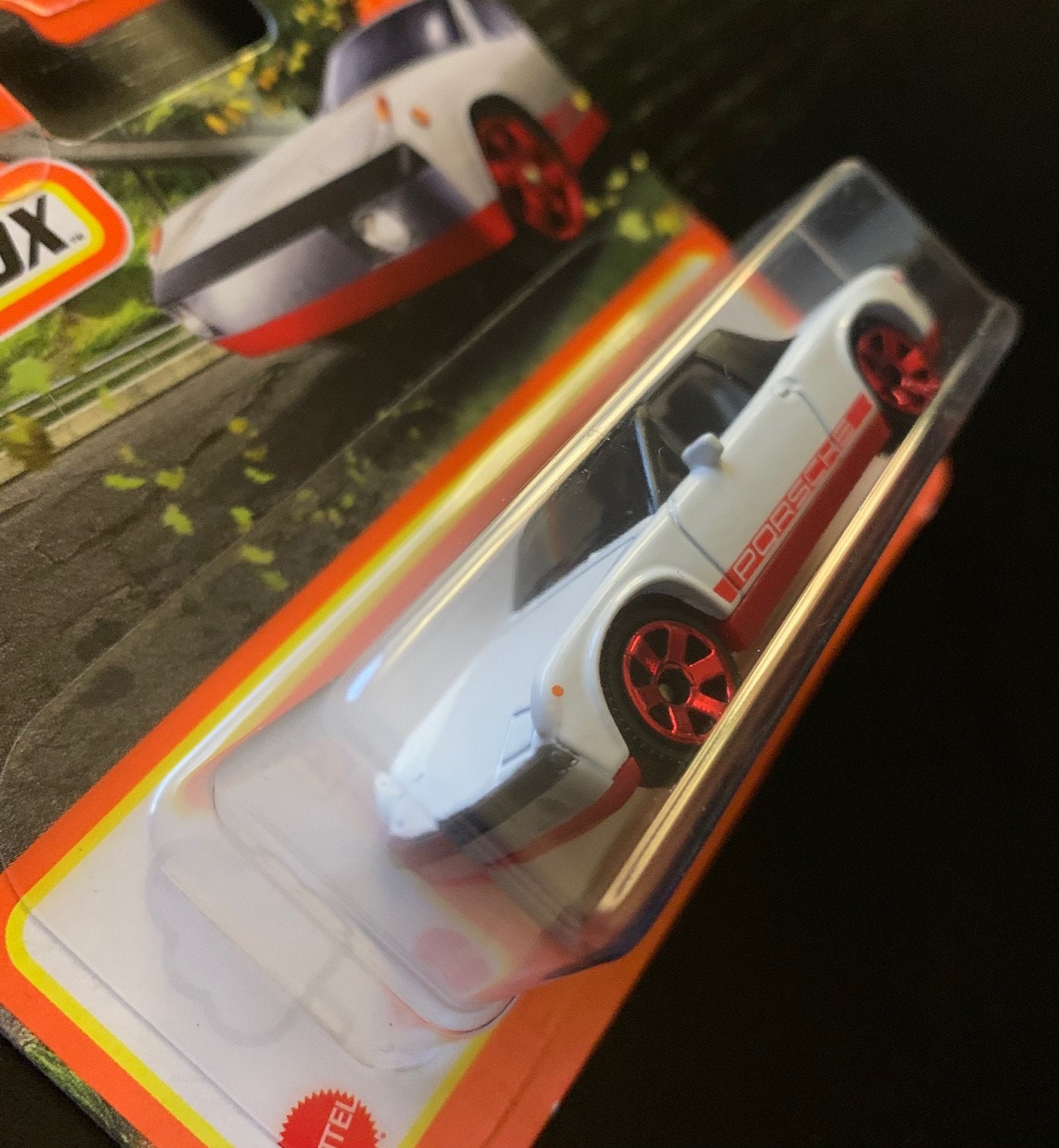 Matchbox 1971 Porsche 914-white With Red Wheels-hard to Find