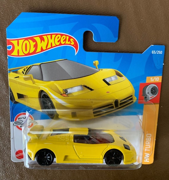 New TOP MARQUES BUGATTI EB110 SS 1994 1:12 Model Car YELLOW