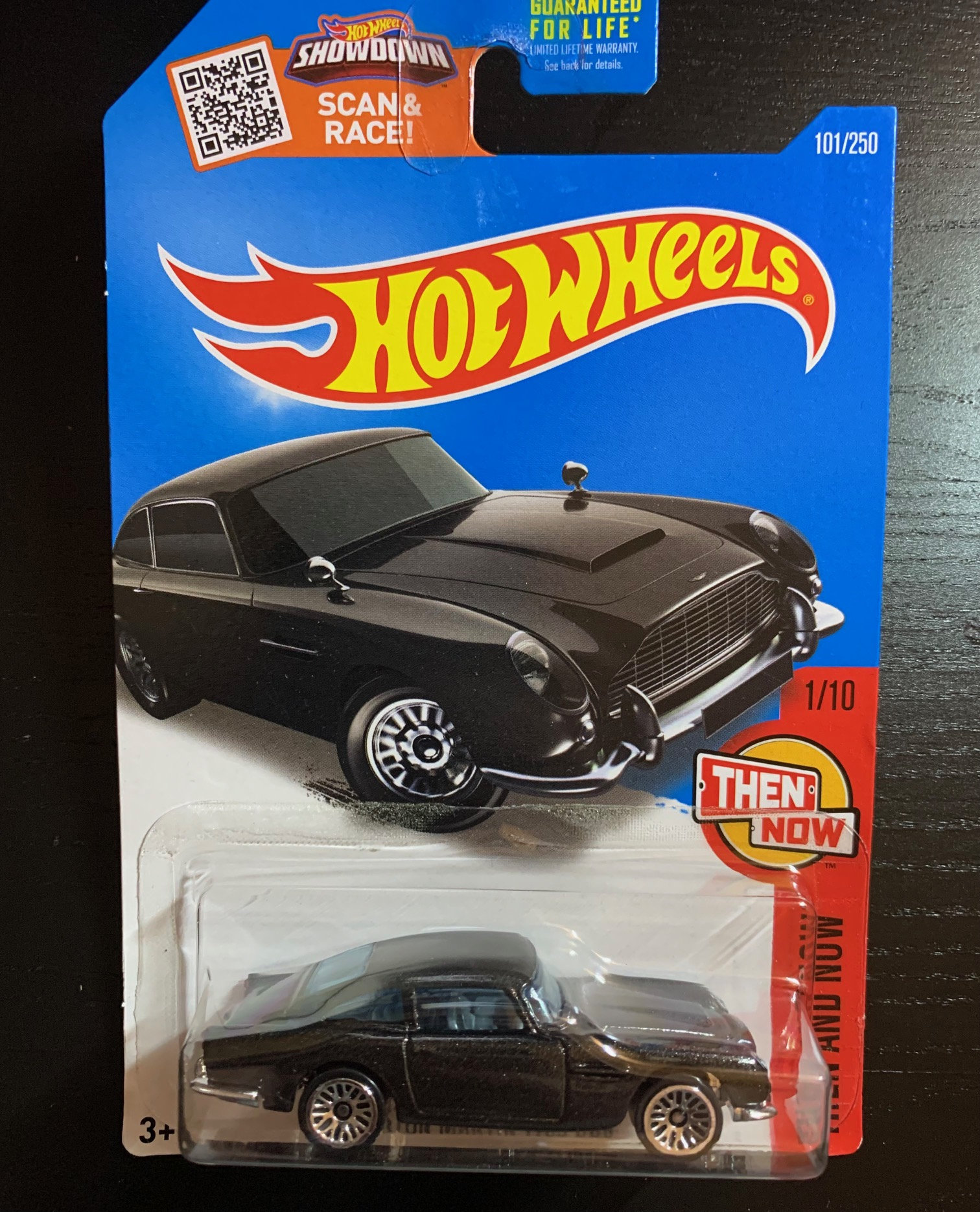 Hot Wheels 1963 Aston Martin Db5-black With Chrome Wheels-long