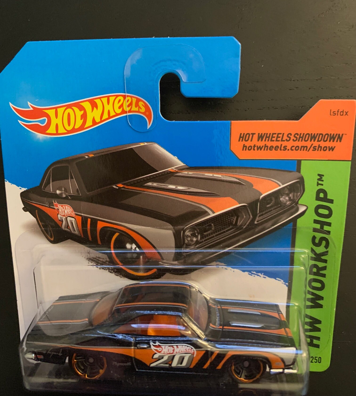 ホットウィール 1968 プリムス バラクーダ フォーミュラ S - ブラック