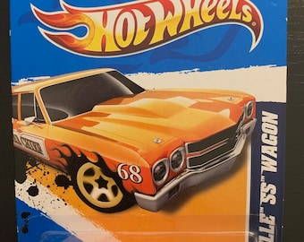 ホット ホイール 1970 シボレー シェベル SS ワゴン - オレンジと
