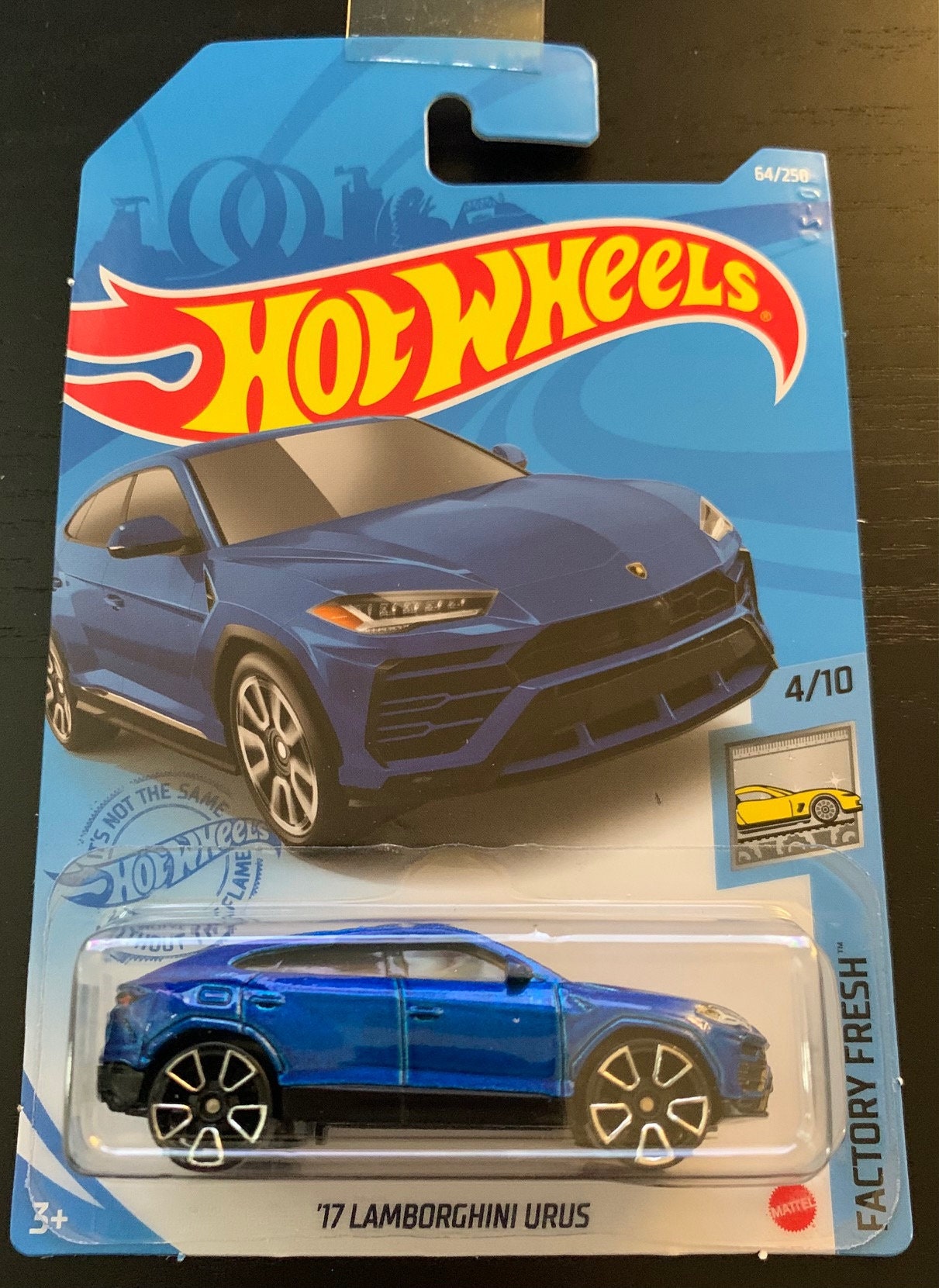 Hot Wheels 2017 Lamborghini Urus blue Long Card factory Fresh hard to Find Collector Miniature Model 1 64 Etsy