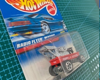 Hot Wheels Radio Flyer Wagon-from 2000 Long Card-hard to