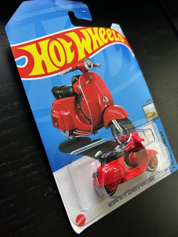Hot Wheels Vespa 90 SS Super Sprint (1966) - Scala 1:64 - Serie HW Factory Fresh 6/10 - 2
