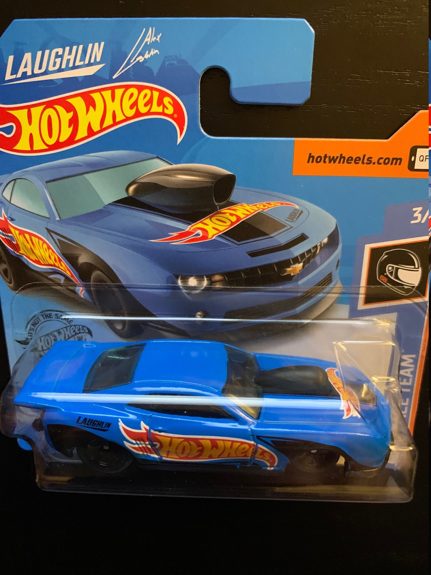 ホットウィール 2010 プロストック カマロ - ブルー - HW レースチーム