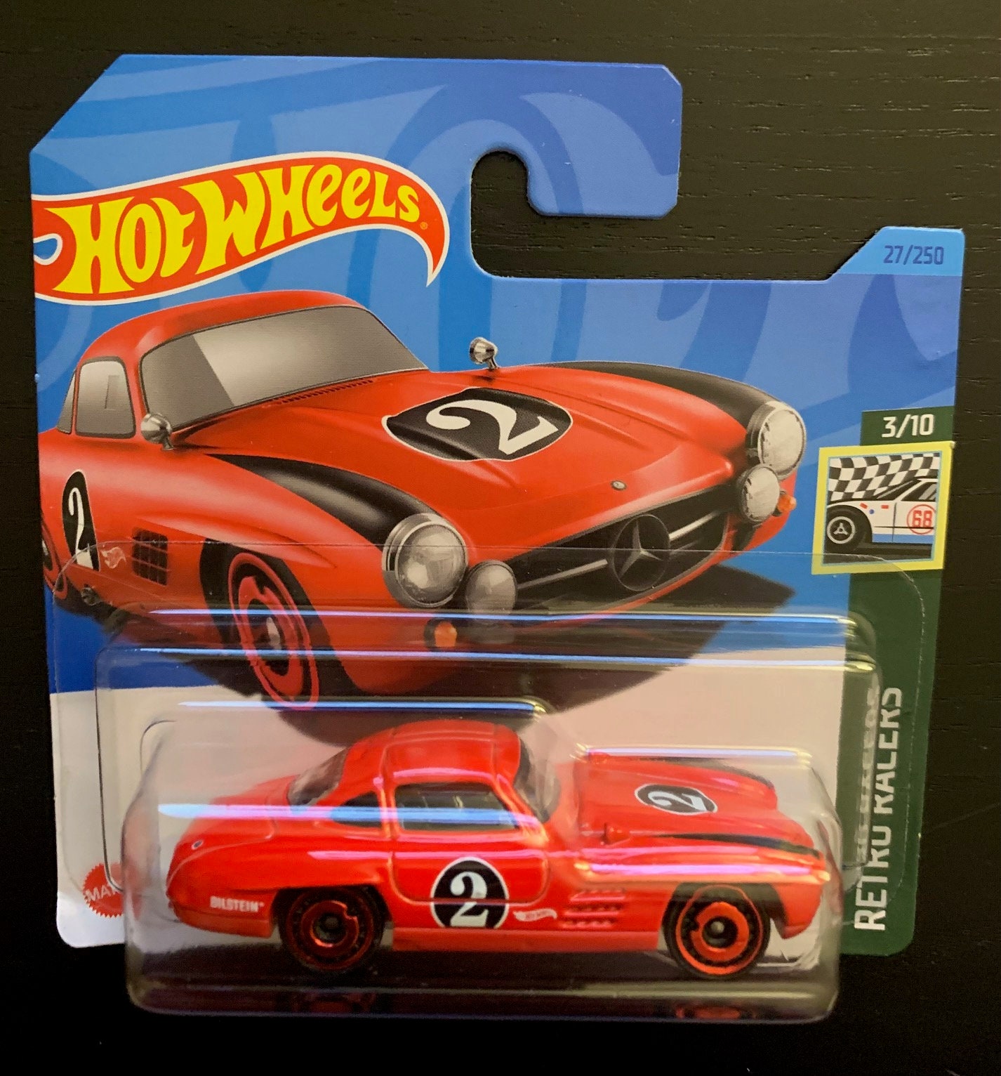 1/64 Hot Wheels RLC Exclusive '55 Mercedes-Benz 300SL Olive
