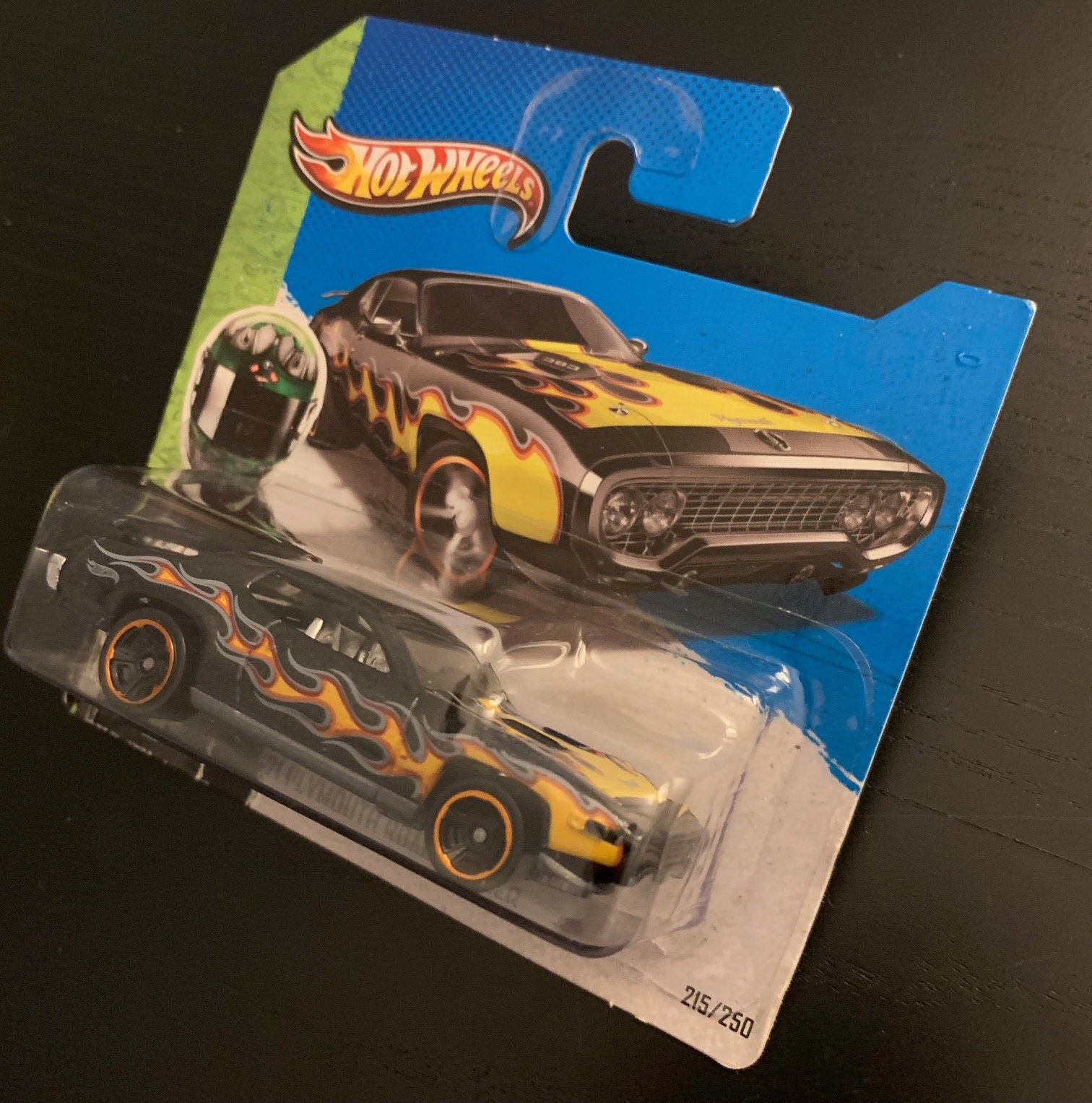 ホットウィール 1971 プリムス ロードランナー - ブラック ウィズ