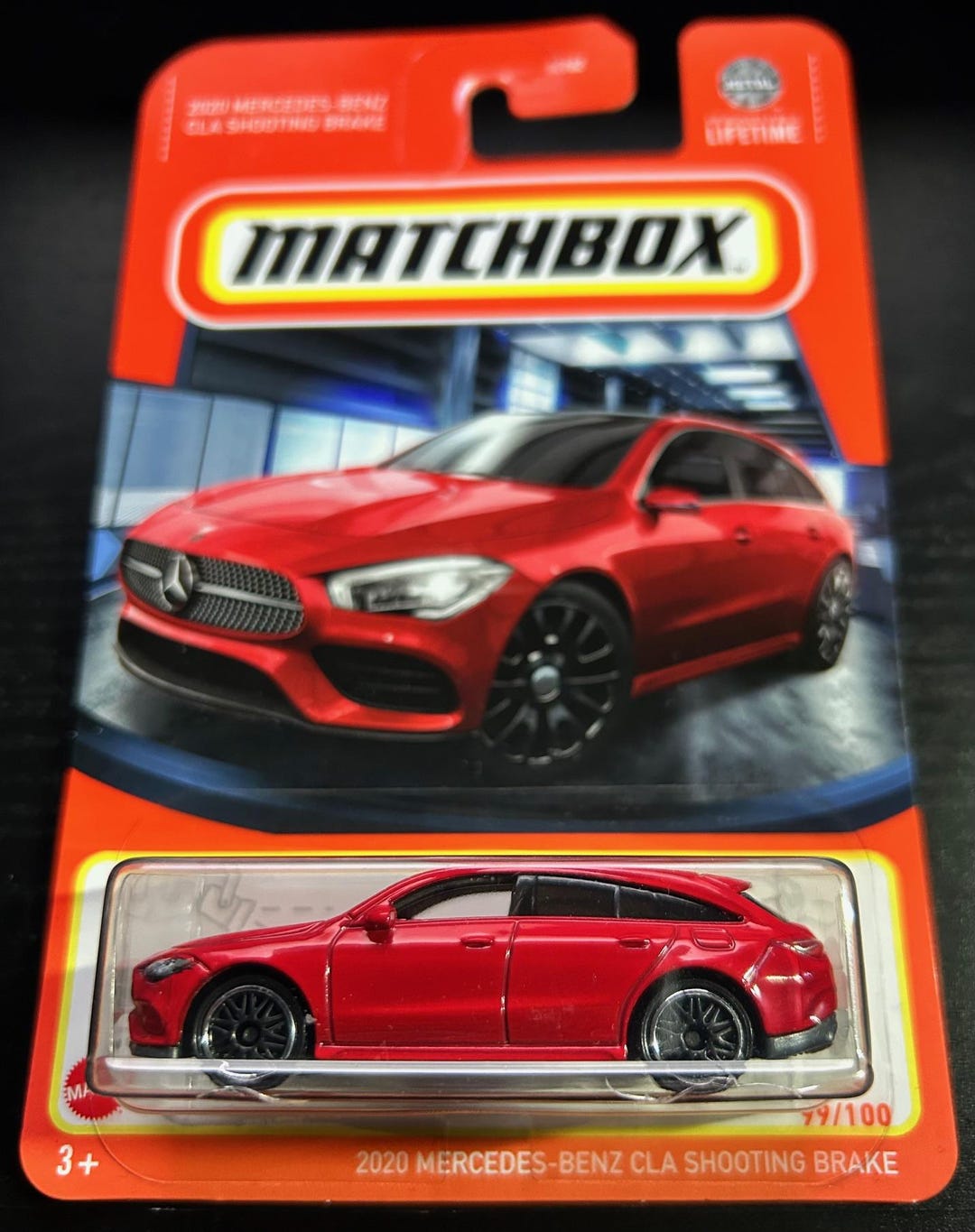Matchbox 2020 Mercedes-benz CLA Shooting Brake-red With