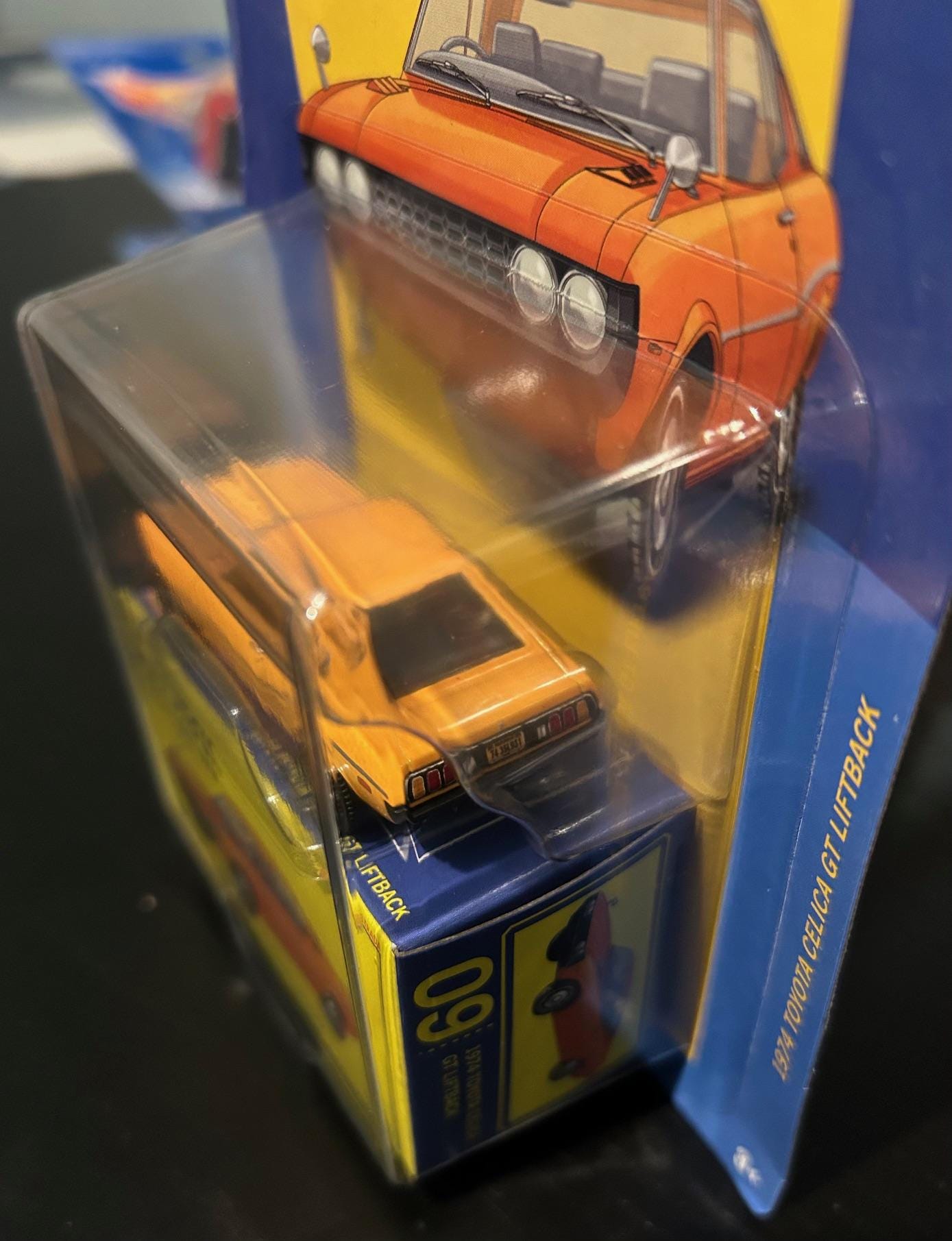 Matchbox Collectors 1974 Toyota Celica GT Liftback-orange With