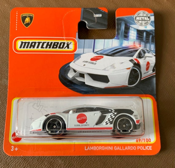 Matchbox Lamborghini Gallardo Polizei - 60. Jahrestag Edition 2013