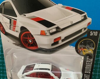 Hot Wheels HW Nightburnerz #5/10 1985 Honda CR-X Rossa - VHTF 2016