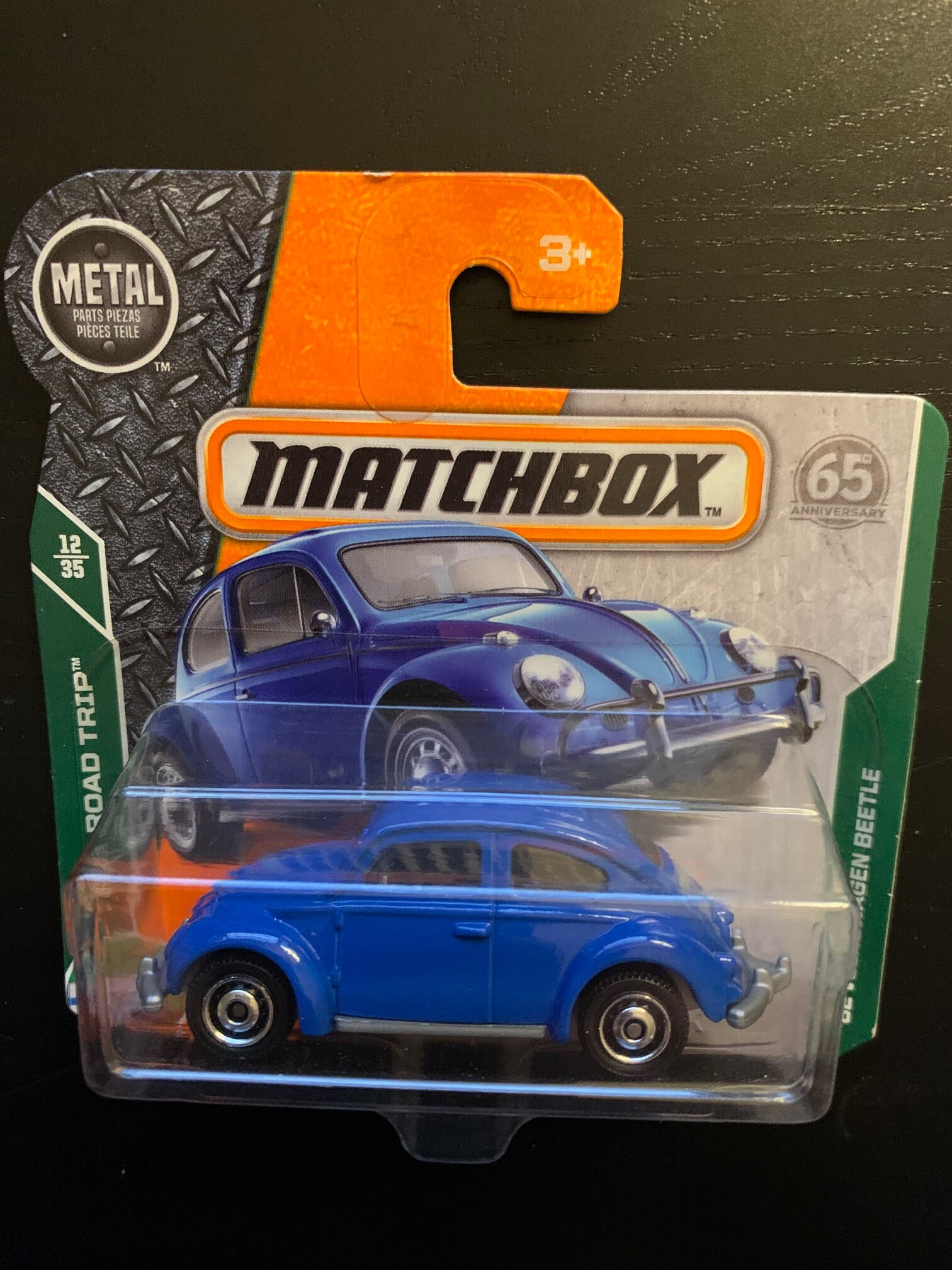 Matchbox 1962 Volkswagen Beetle Bleu Carte courte Difficile a trouver Modele miniature de collection 1 64 Etsy France
