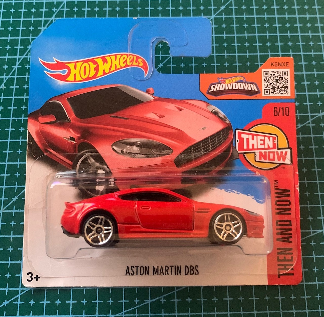 Hot Wheels Aston Martin Dbs-red With Black Interior-2016 Then and