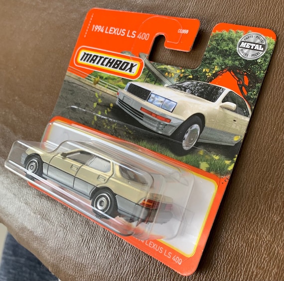 マッチボックス 1994 レクサス LS 400 - クリーム/シルバー、グレー