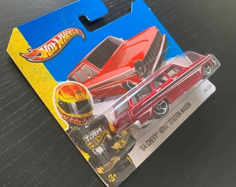HOT WHEELS PREMIUM CAR CULTURE SERIES FAST WAGONS 1964 CHEVY NOVA - Foto 8