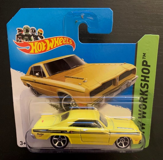 Hot Wheels 1974 Brazilian Dodge Charger-yellow With Black Stripes