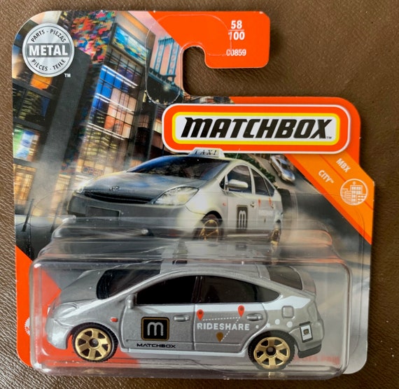 Matchbox Toyota Prius Die-Cast Car, 1:62 Scale, Silver, City 58/100 Series - View #4