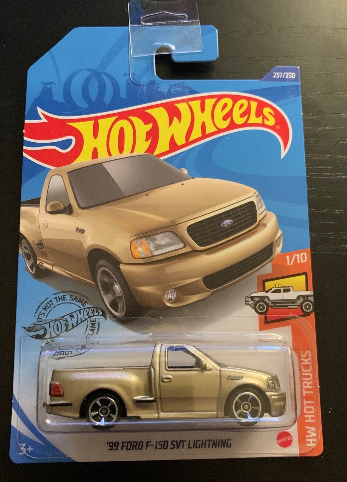 Hot Wheels '99 Ford F150 SVT Lightninggold Long Cardhw Etsy
