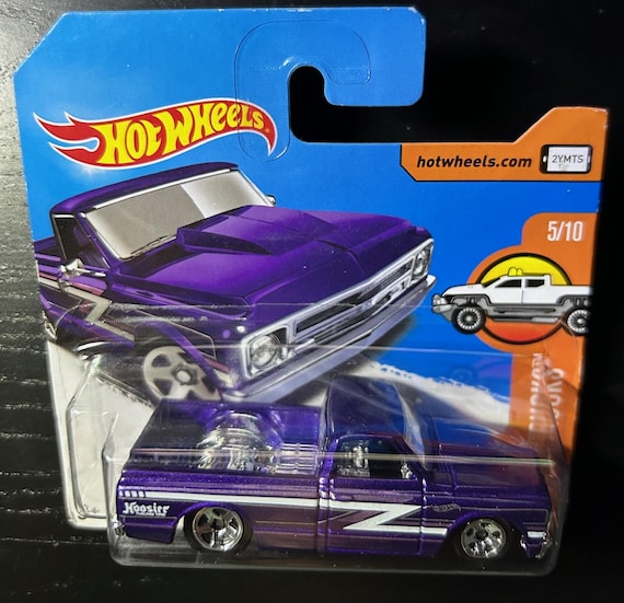 Hot Wheels 1967 Chevrolet C10-purple With Chrome Interior-hw Hot
