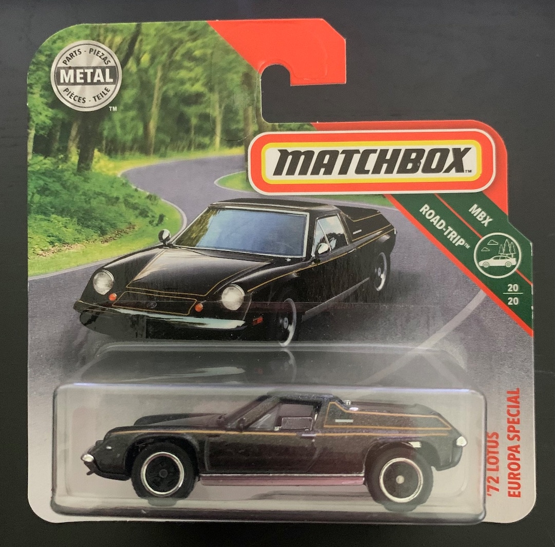 【ヴィンテージ ミニカー】Matchbox「LOTUS EUROPA」 Matchbox 1972 Lotus Europa Red #93 Basic Mainline 2024 Case