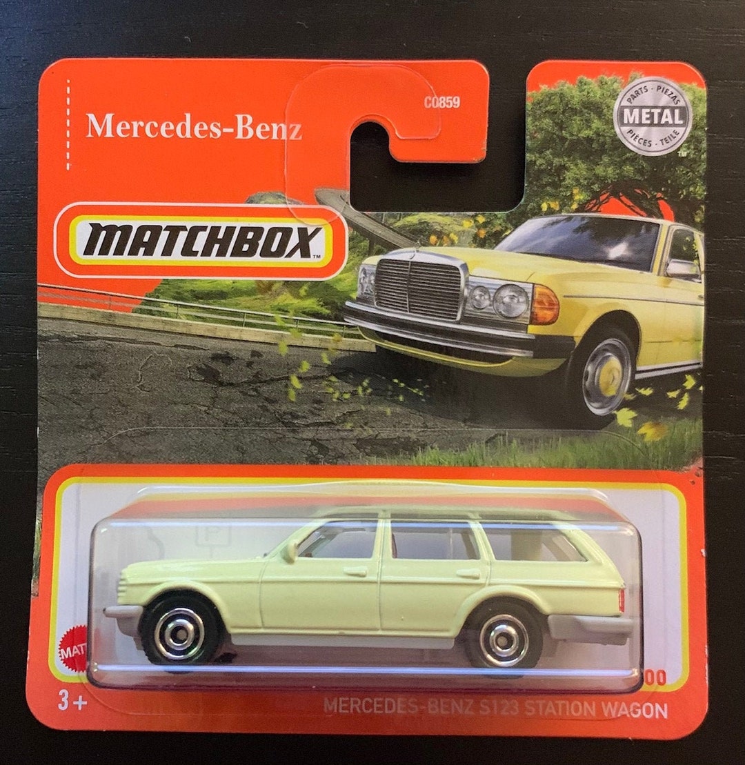 Matchbox 1980 Mercedes benz W123 Station Wagon cream Yellow hard to Find Collector Miniature Model 1 64 Etsy