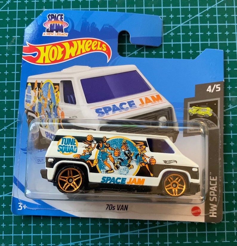 Hot Wheels Space Jam70s Vanwhite With Tune Squad Decalshw Etsy Canada