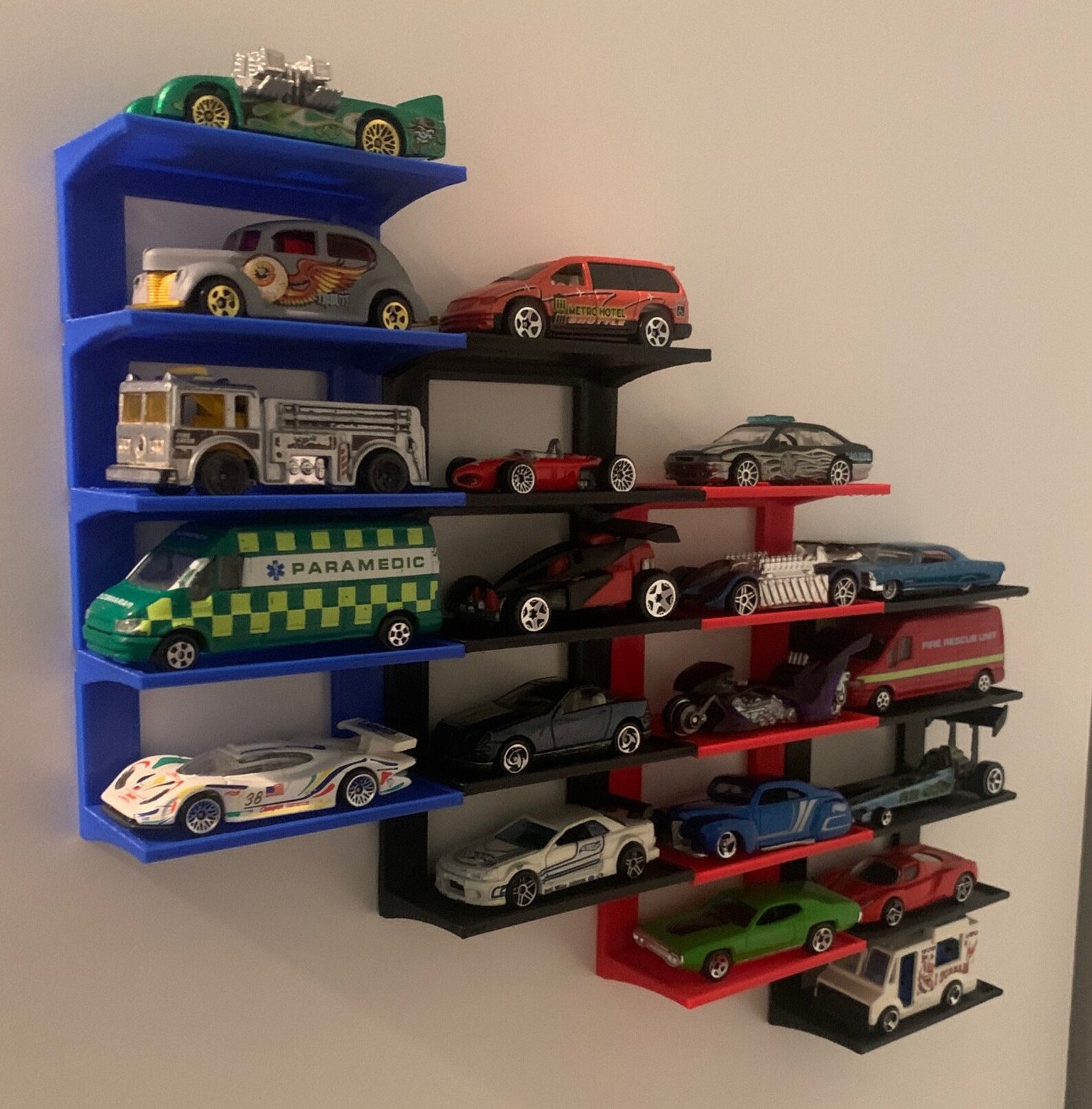 Model Car Display ShelfFits 20 1/64 Scale CarsHOT Etsy