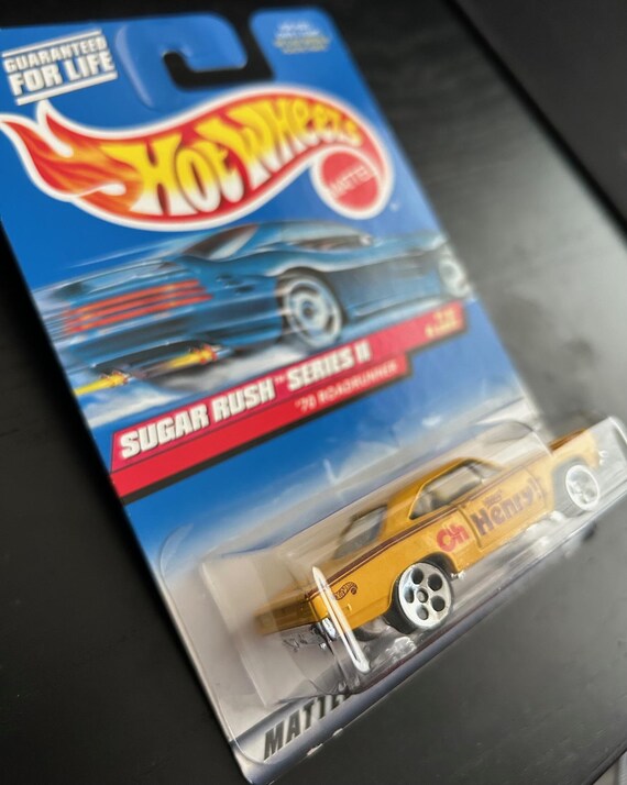 Hot Wheels 1970 Plymouth Roadrunner-yellow With Black Interior