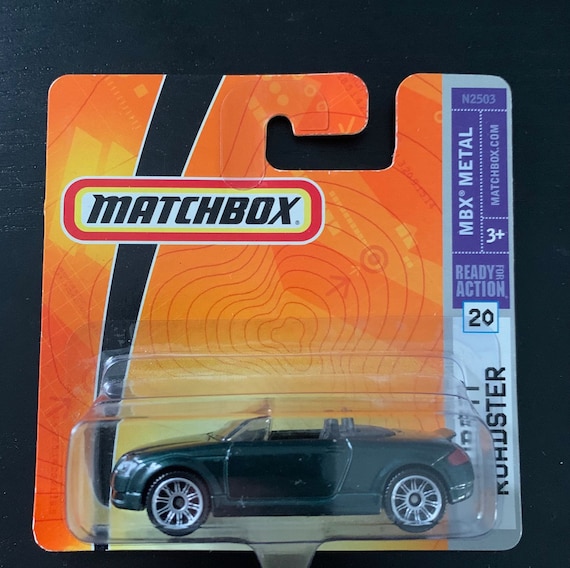 Matchbox Audi TT Roadster-british Racing Green-2007 MBX Metal