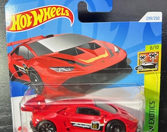 Hot Wheels Lamborghini Huracan LP 620-2 Super Trofeo-red With
