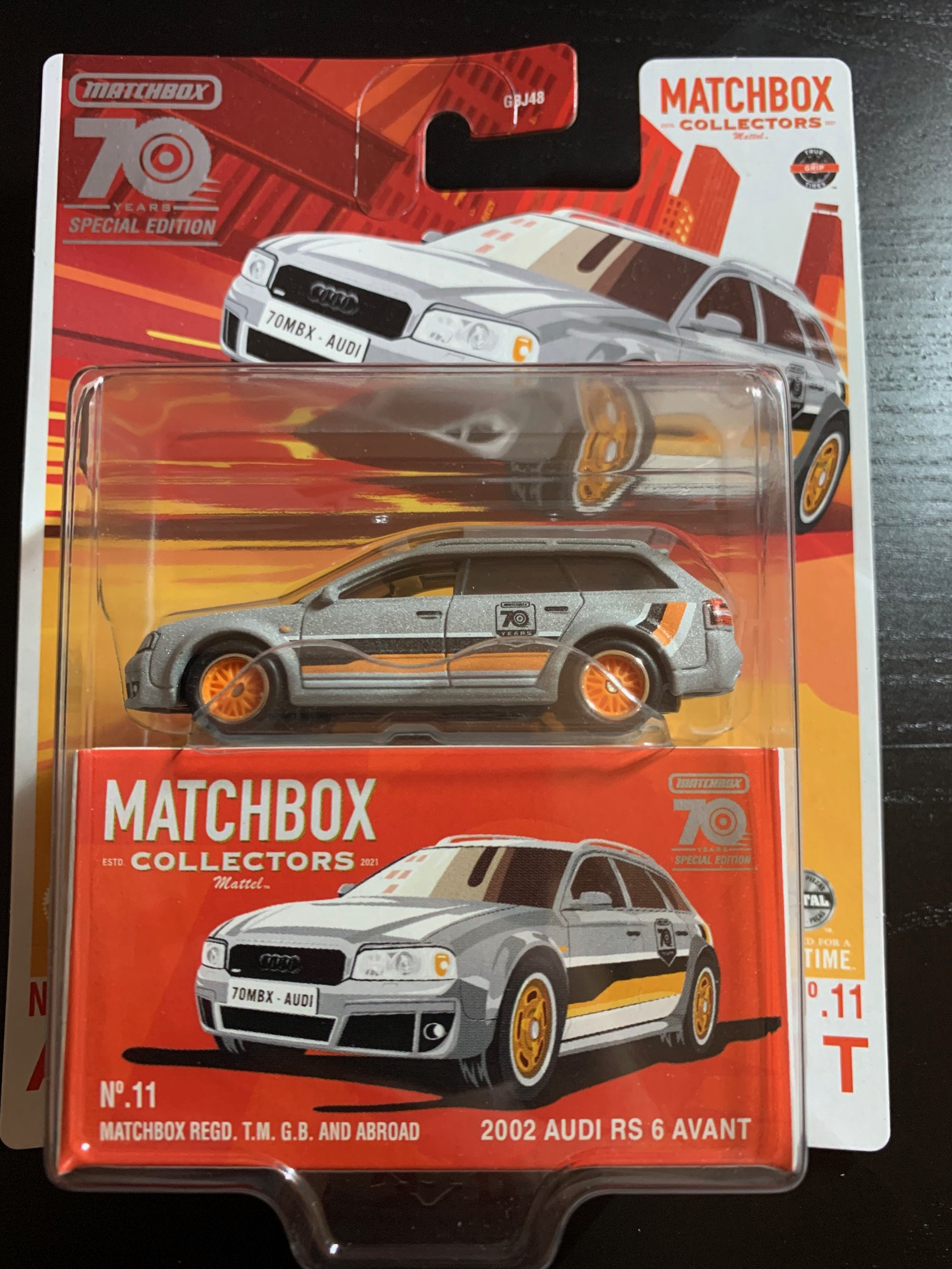 Matchbox Collectors 2002 Audi RS6 Avant-number 11 Special Edition