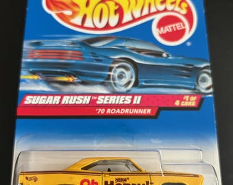 Hot Wheels 1970 Plymouth Roadrunner-yellow With Black Interior