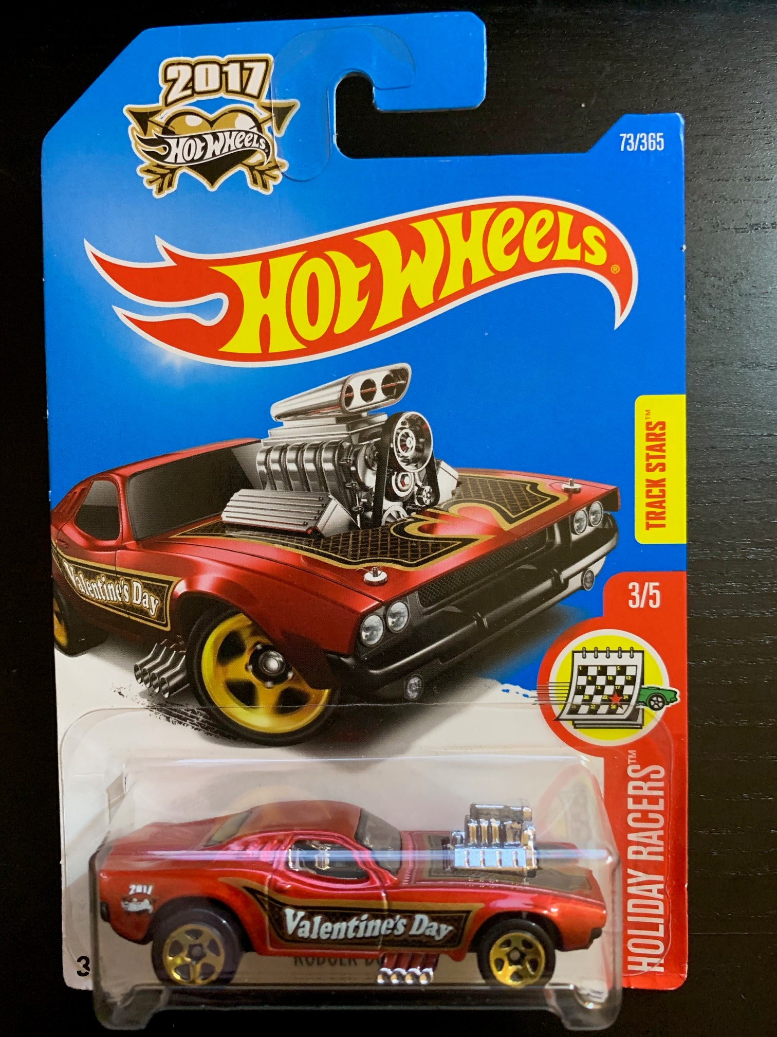 Hot Wheels Rodger Dodger red With Gold Wheels 2017 Holiday Racers Long Card mattel Games hard to Find Collector Miniature Model 1 64 Etsy