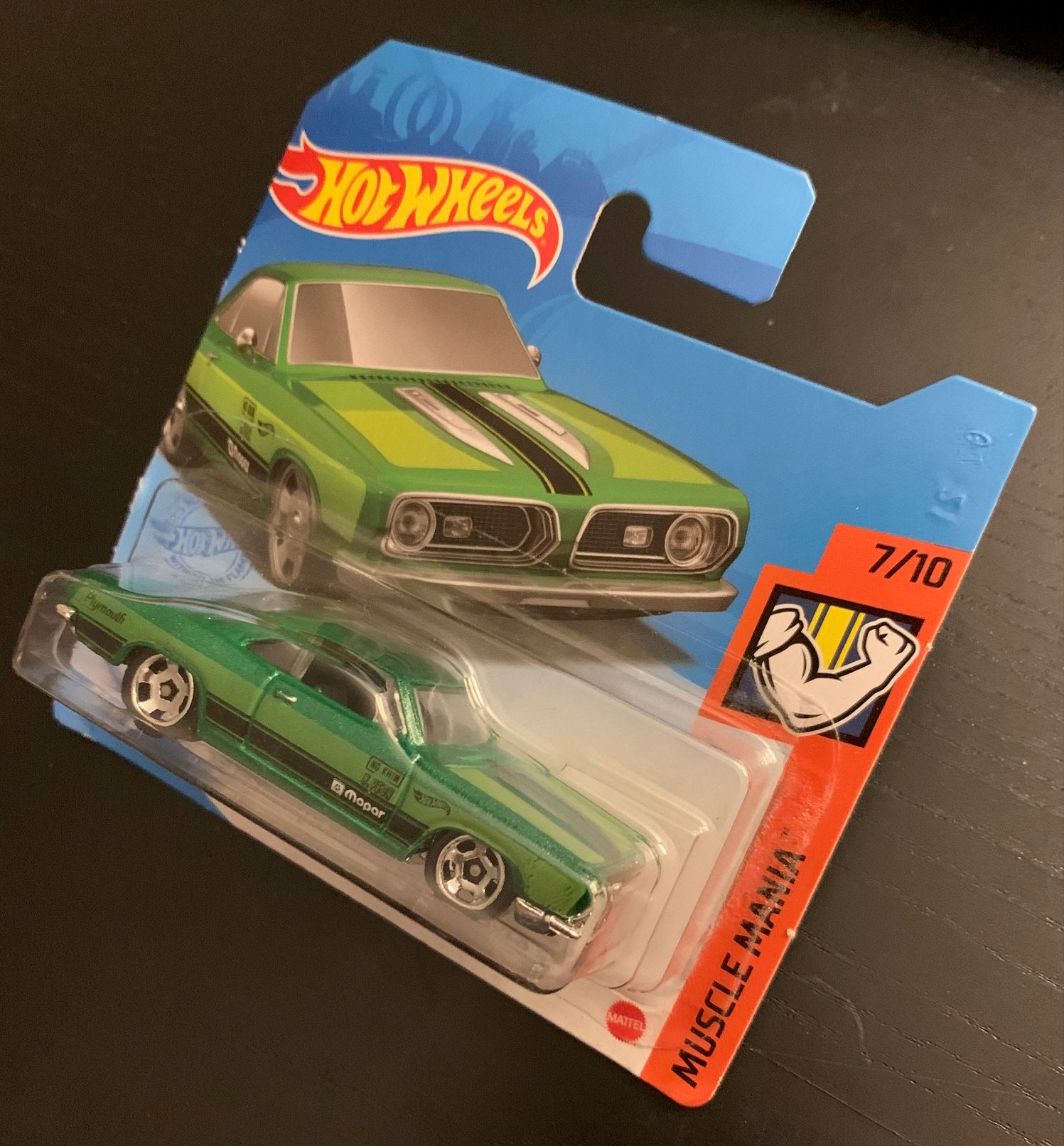 ホットウィール 1968 プリムス バラクーダ フォーミュラ S - グリーン