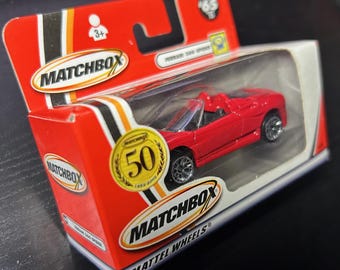 Matchbox Ferrari 360 Spider-red With Black Interior-2002 Boxed