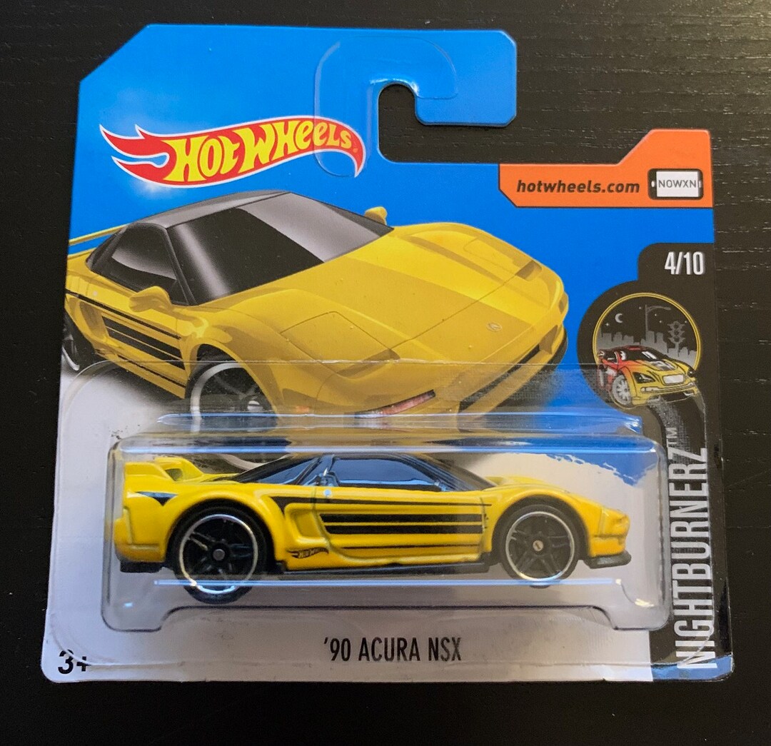 ascaチューリップ(黄色)12本入り×2箱 Hot Wheels 1990 Acura Nsx-yellow With Black Roof- Short Card-hard