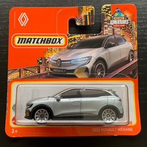 Matchbox 2022 Renault Megane- Silver With Black Roof-Short Card -Hard to Find Collector Miniature Model 1/64