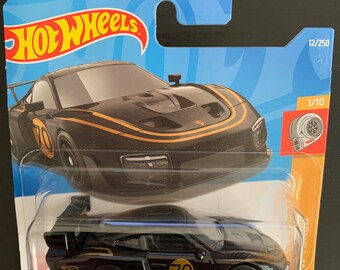 Hot Wheels Porsche 935-black With Black Wheels- Short Card-hw