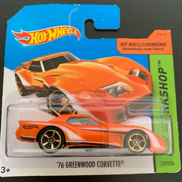 Hot Wheels Short Card Etsy