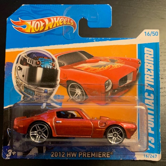 Hot Wheels 1973 Pontiac Firebird-red With Black Interior