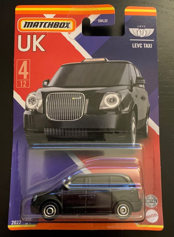 Matchbox Levc Taxi- London Taxi Cab-uk Collection-hard to Find