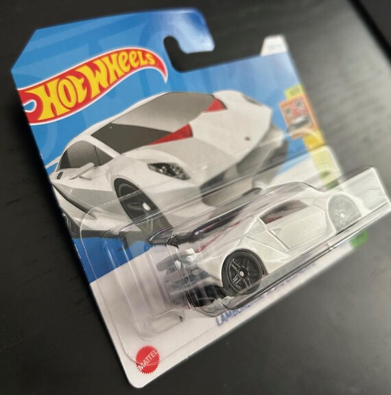 Hot Wheels Lamborghini Sesto Elemento-white With Red