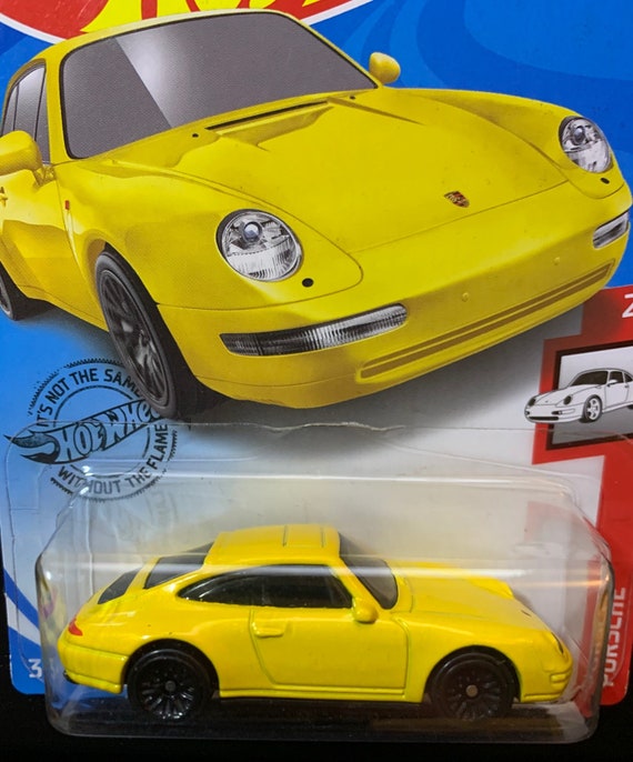 Hot Wheels 1996 Porsche Carrera-yellow With Black Wheels Long - Etsy Canada Hot Wheels 1996 Porsche Carrera-yellow With Black Wheels Long - Etsy Canada